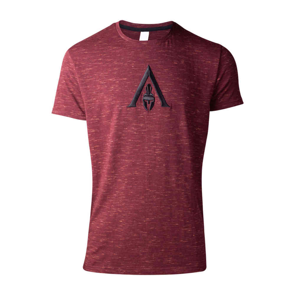 Assassins Creed Odyssey - Odyssey Logo Space Dye Herren Unisex T-Shirt rot